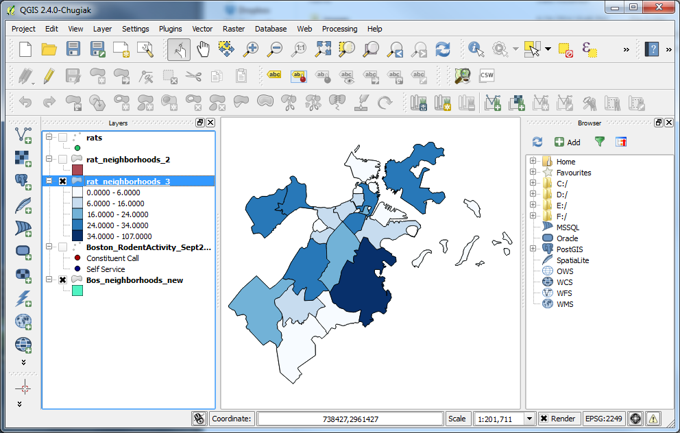 Intro To Qgis Make A Map